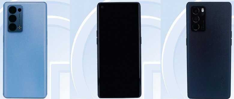 Первые живые фотографии Oppo Reno6 Pro и Oppo Reno6 Pro+ 